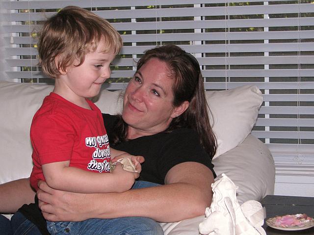 Mommy and her boy