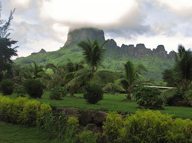 Off the main road, ATV Moorea