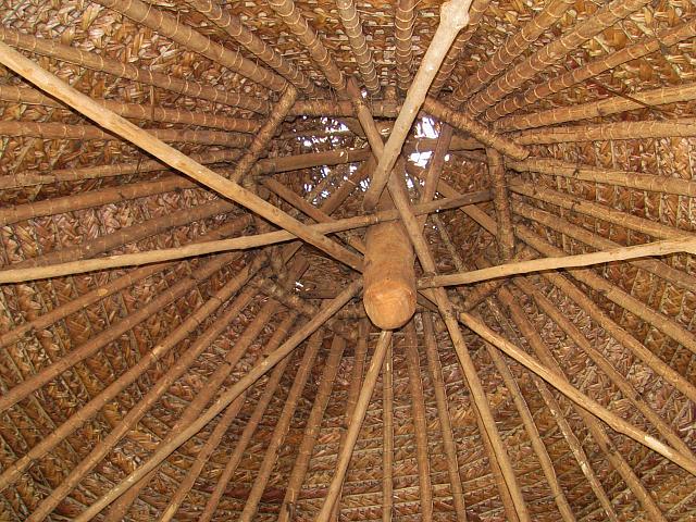 Roof of cooking house
