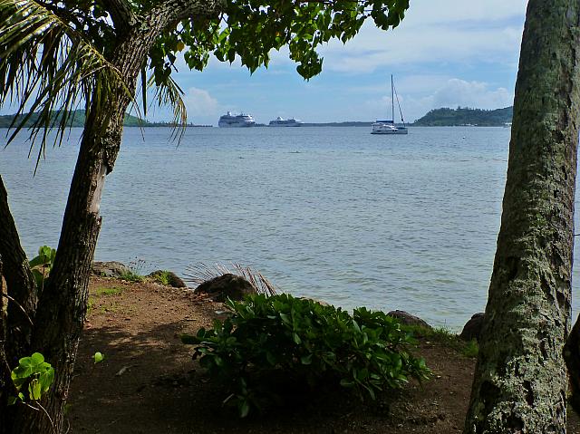 From the waterfront across from Bloody Mary's