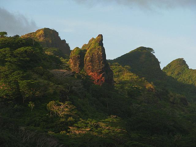 View from ship in Cook Bay