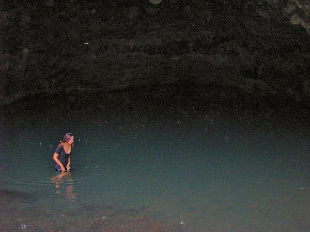 Pool in grotto