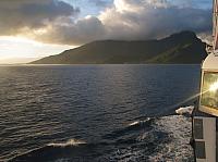 Approaching Moorea