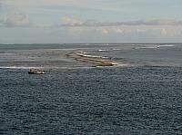 Passing the reef and heading for Hawaii....