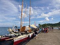 Vakas tied up at Vaitape