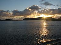 Sunrise over Bora Bora