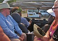 Off on our morning 4x4 expedition