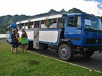 'Le Truck' - transportation to the other side of the island