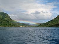 Rainbow over the valley