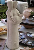 Sculpture in market