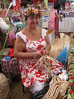 Weaving a basket