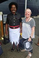 Alice with Fijian Cop